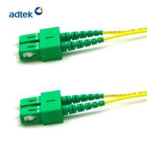 3.0mm Singlemode Duplex PVC Sm Fiber Patch Cord