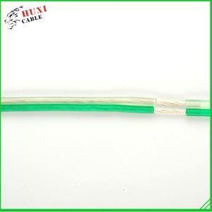 Two Cores Flat Green and White Speaker Wire with Factory Custom