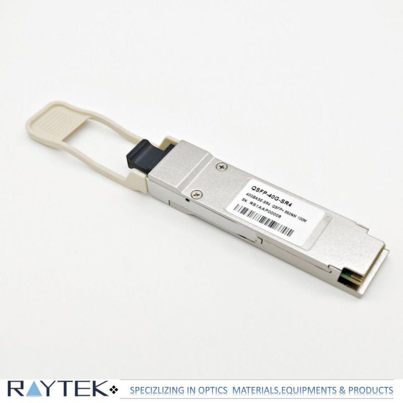 Qsfp+ Sr4 100m Optical Transceiver with Full Real-Time Digital Diagnostic Monitoring