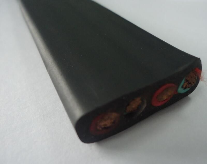 Neoprene Rubber Elevator Flat Travelling Cable Manufacture