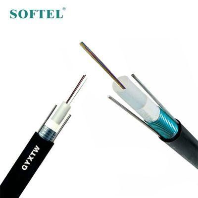 Outdoor 2-48f Fiber Optic Cable GYXTW G. 652D