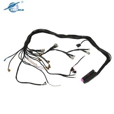 Customized OEM ODM 56 Pins Automotive Fuel Modification Wiring Harness
