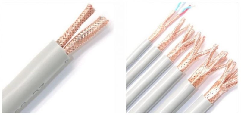 Djypv Cu Core PE Insulated PVC Sheathed Woven Cu Wire Separate Shield Computer Cable Aluminium Copper Electric Control Cable