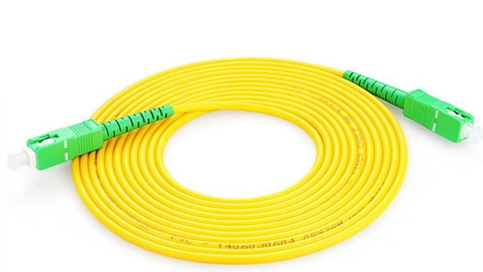 Sc APC Sm Simplex Fiber Optic Patch Cord