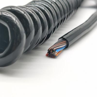 Tkd Alternative Spiralkabel PUR Cable From H05bq-F / H07bq-F Low Voltage