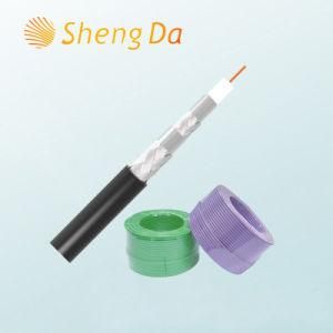 High Speed Telecommunication 75 Ohm Coaxial RCA Cable