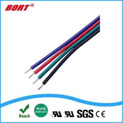 UL, Wire, Solid or Stranded, UL 2468 22AWG Assembly Wire Harness Flat Ribbon Cable, , RoHS, LED Lighting, Audio Cable, Automotive Wire Harness