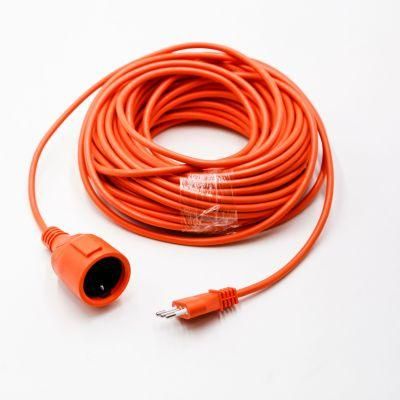 EU Extension Cord European Germany Cee 7/7 Schuko Waterproof Outdoor IP44 Male Female Extension Cable