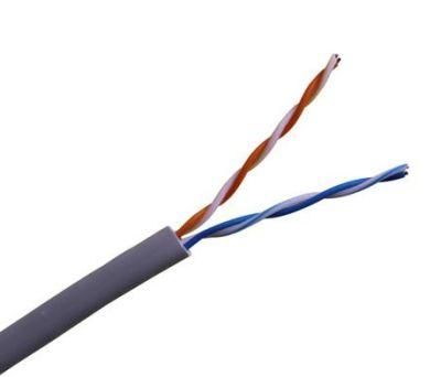 Bare Copper or Tinned Copper or CCA Conductor and PVC Insulation Jacket Twisted Pair Telephone Wire Cables