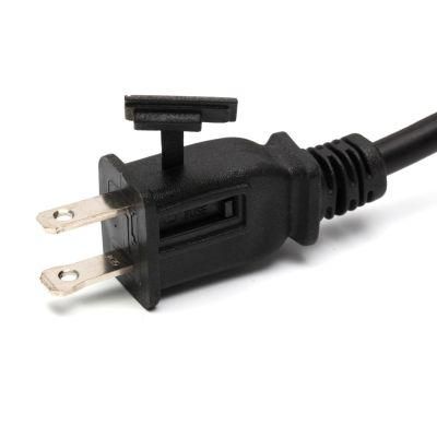 UL CSA NEMA 1-15p Spt Power Plug with 5AMP Fuse America