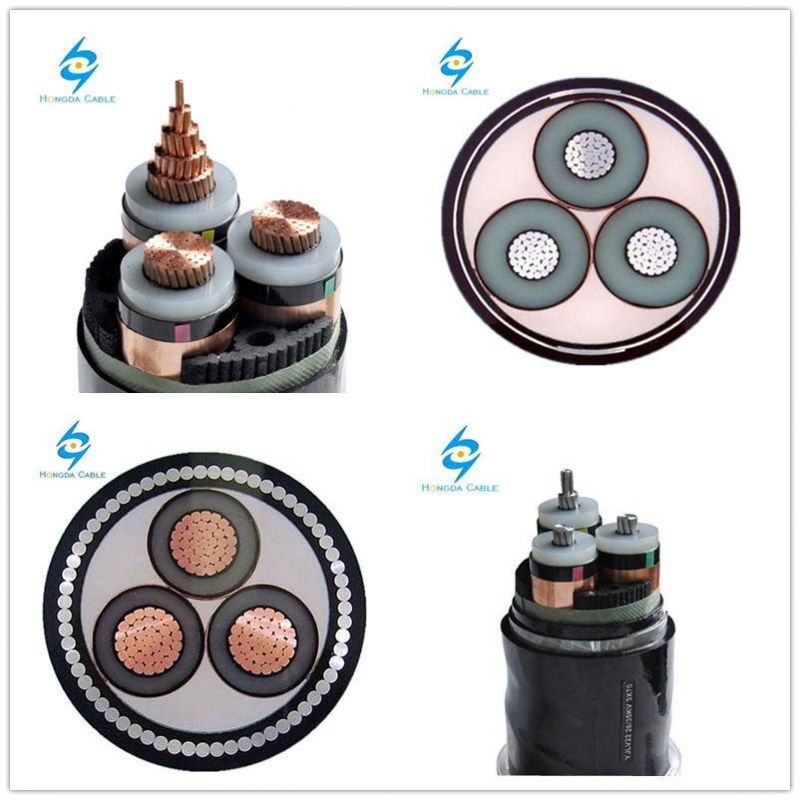 1-35kv Electrical Copper Conductor XLPE Mv Power Cable (Medium Voltage)