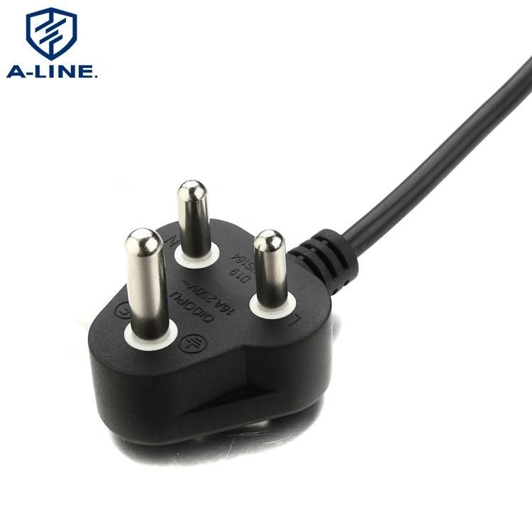 South Africa 3 Pin 16A 250V Power Cord Factory