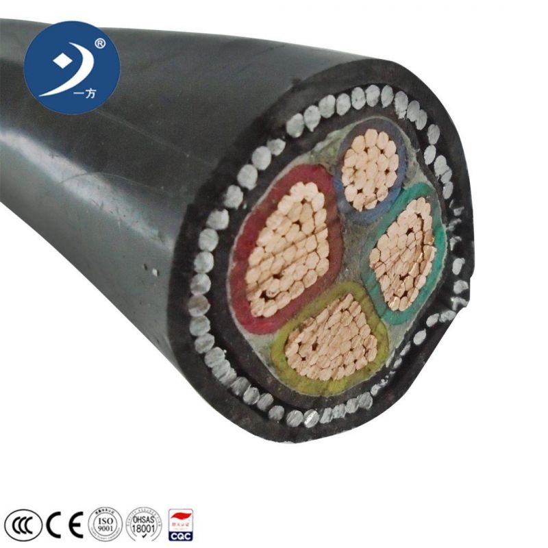 240mm2 300mm2 400mm2 500mm2 630mm2 3 Core 4 Core Single Core XLPE Insulated PVC Cable