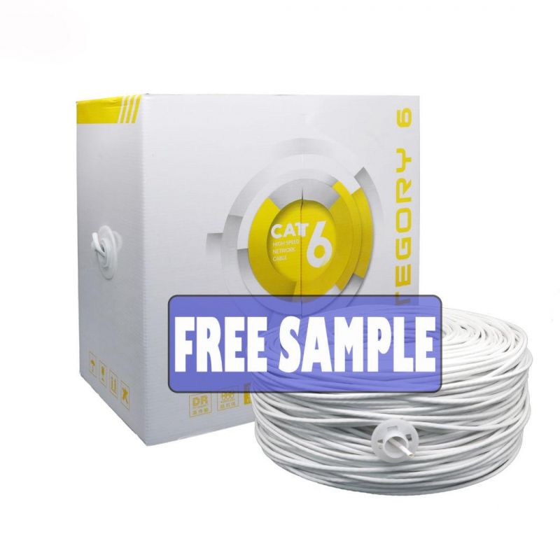 High Quality 4 Pairs Internet Cable UTP Cat 6 LAN Cable CAT6 UTP Network Cable
