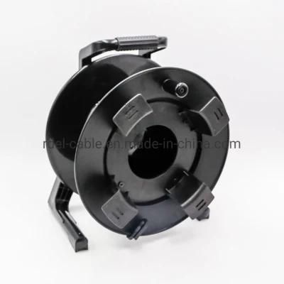 Audio Professional Heavy Duty PC Retractable Fiber Cable Reel Exchange Panel Ear