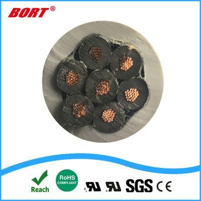 300V 80c Bare Copper Wire Spiral Shield Electrical Cable UL2562