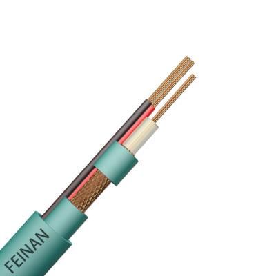 7*0.2mm Copper Multicore Green Coaxial Cable Good Anti-Jamming Performance Kx7 with Power for CCTV