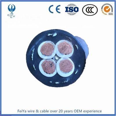 Ntscgewoeu Trailing Rubber Cable 3X50+3X25/3 mm2 6/10 Kv