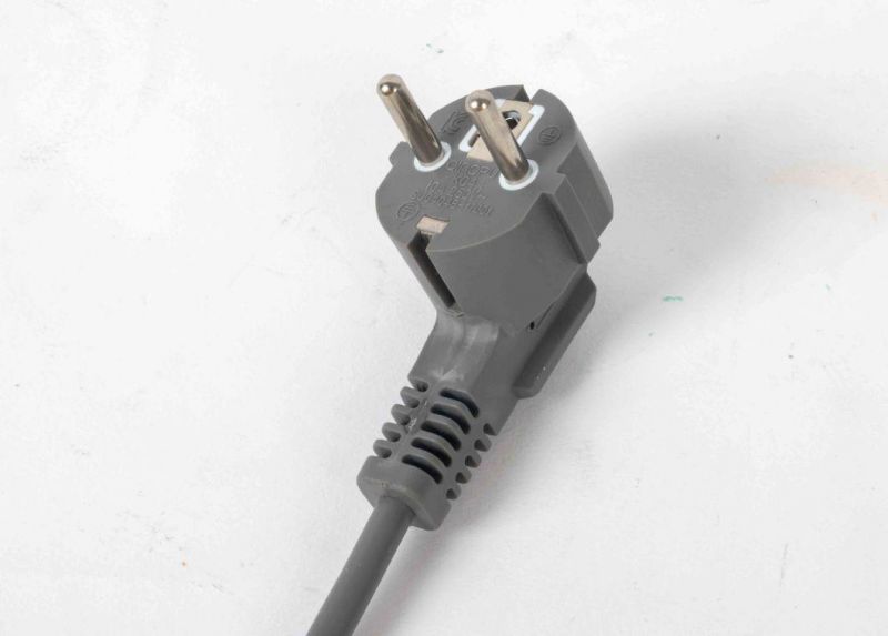 Korea 3 Pin 16AMP Plug Cable Black White Grey Kc Approval