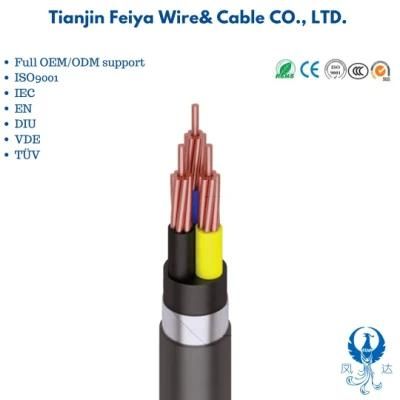 Nyby, Nyby-J, Nyby-0, 0.6/1kv Copper PVC Insulated PVC Sheathed Steel Galvanized Tapes Armoured Power and Control Cable