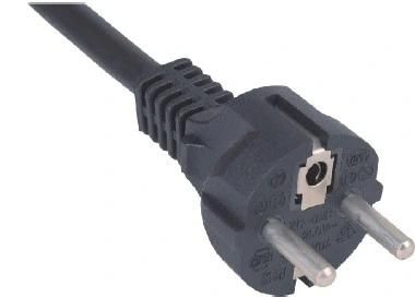 VDE Europe Plug Power Cord