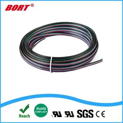 UL2405 5 Cores Conductor Outer Diameter 0.3mm Copper Cable