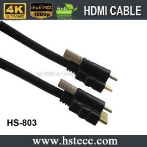 High Speed Locking HDMI Cable Supports 3D/4k/2160p for HDTV/PS4