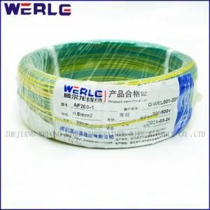 UL 3239 22AWG 6000V Customed Yellow-Green Flexible Silicone Rubber Insulated Electrical Wire High-Temperature Wire