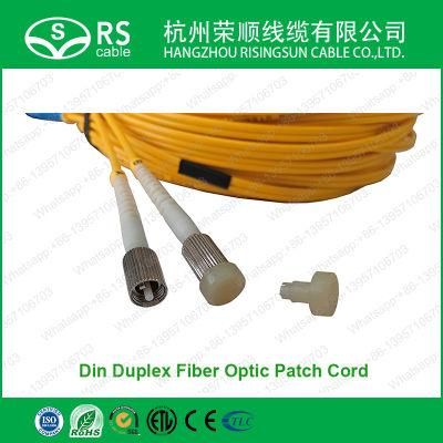 DIN Duplex Fiber Optic Patch Cord