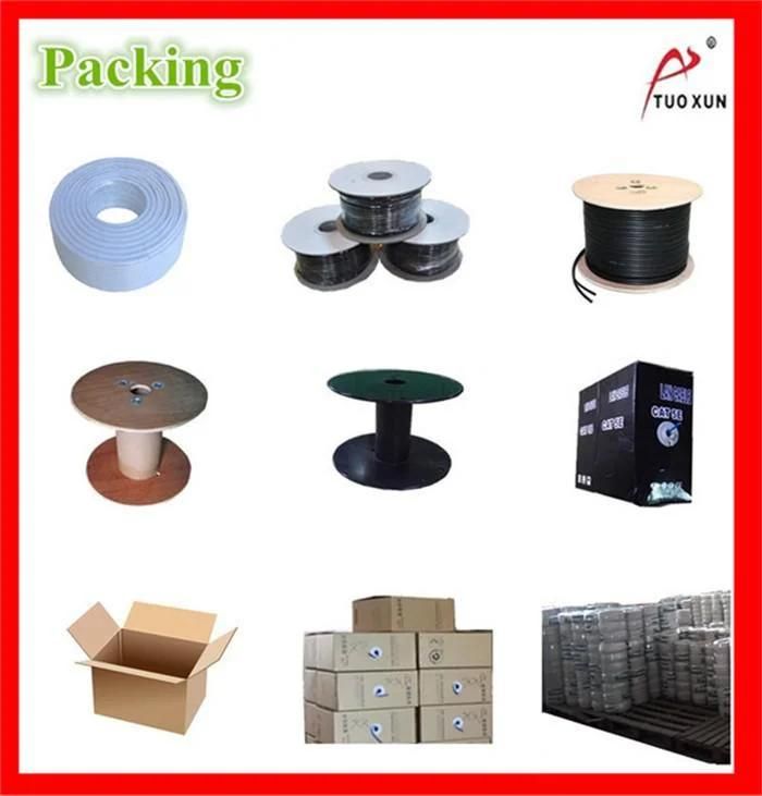 Professional Factory 75ohm Apply to CCTV/CATV Rg58/Rg59/RG6/Rg11 Coaxial Cable with CE RoHS Standard