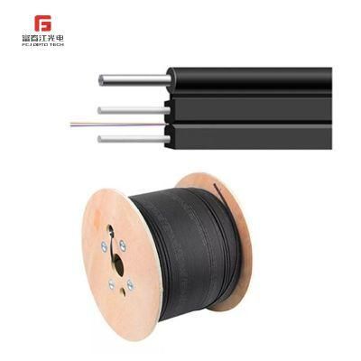 2-12 Cores GJYXFCH FTTH Double Fly Fiber Optical Drop Cable