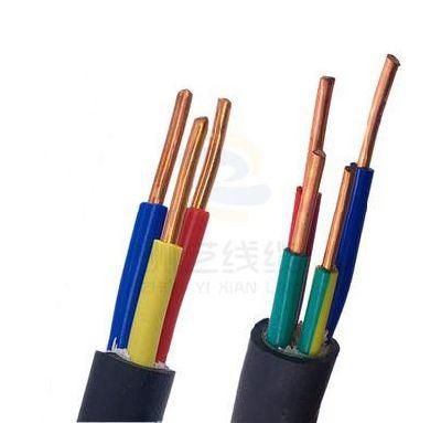 BVV Double PVC Multi Cores Round Copper Conductor Electric Cable
