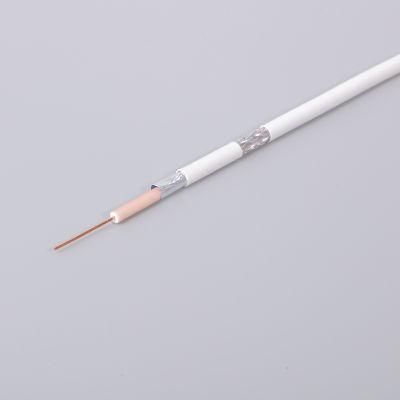 RG6 Type 60% Braid Plenum Rated Video Coaxial Cable