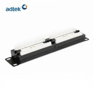 19&quot; 1u Rack Mounted 24 Ports Cat5e UTP Patch Panel