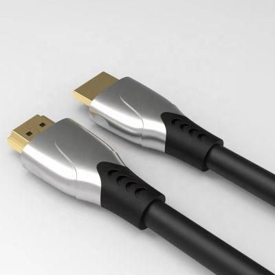 Manufacturer Gold Plated Metal Shell Shielding Kabel HDMI 8K 60Hz 4K120Hz OEM Premium 10K HDMI Cable