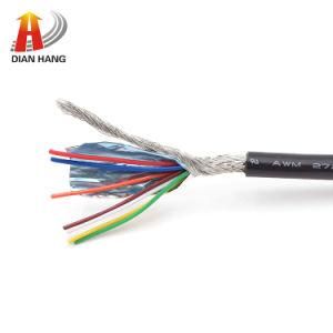 Factory Supply 30V Awm 2725 USB Cable Data Cable UL 2725 Electronic Wire Custom Wire Cable Tinned Electronic Power Control Insulated PVC Wire