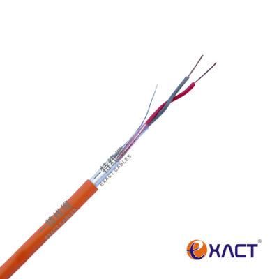 2C 1.5mm2 Solid Copper FPLR Saudi Arabia Market Red CMR PVC Fire Alarm Cable for Security System