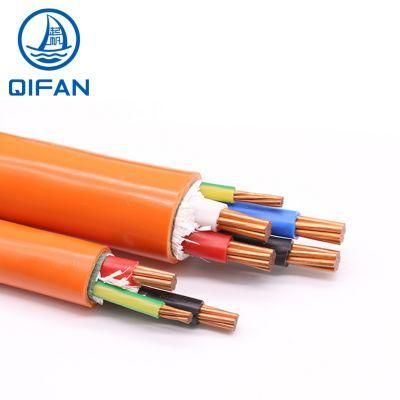 Orange Circular Cable 3c+E 4mm2 Bc Cl2/PVC/PVC V90 450/750V O/C