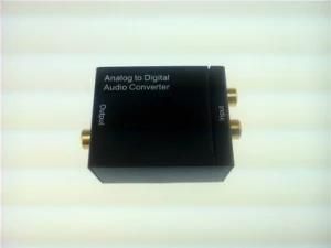Analog to Digital Audio Converter RCA to Optical Converter