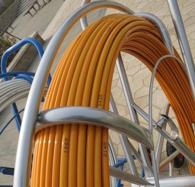 Flexible Wire Pushing Fiberglass Rod Cable Duct Rodder Price 300m Duct Rodders