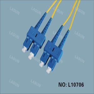 Multimode Fiber Cable Sc to Sc/Fiber Optic Patch Cord (L10706)