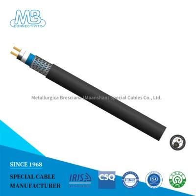 6.80mm Casing Diameter Railway Rolling Stock Cable with 300V Operating Voltage