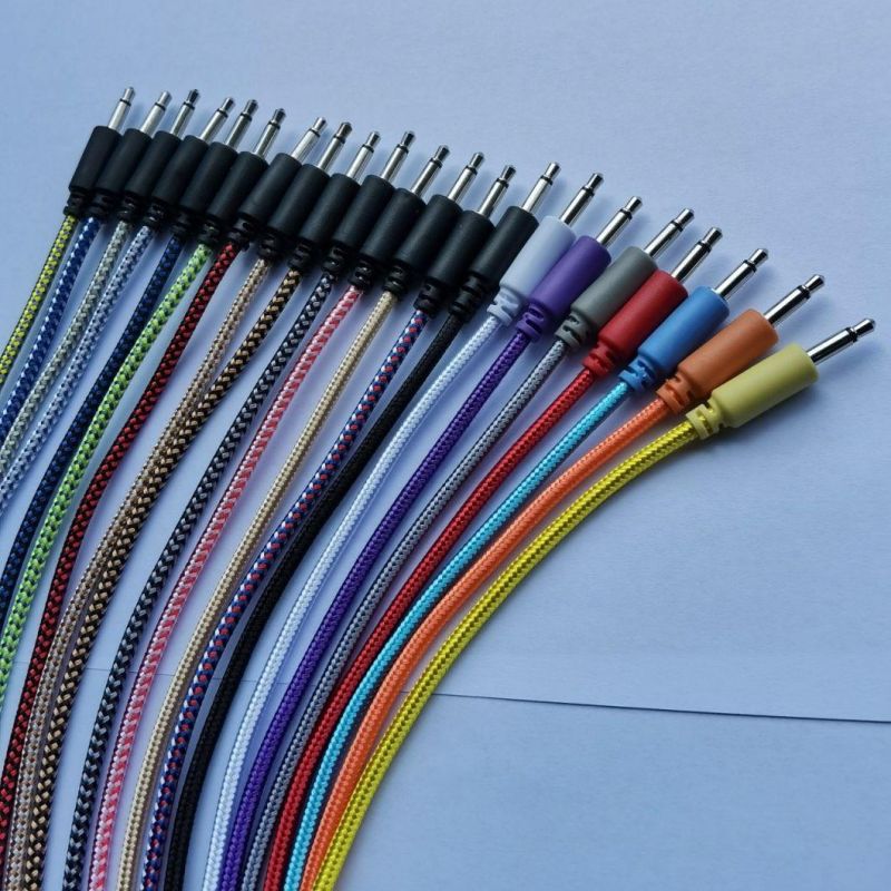 5pack 3.5mm Mono Patch Cable