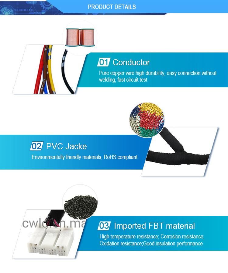 Youye Car Stereo Cable Assembly Wire Harness