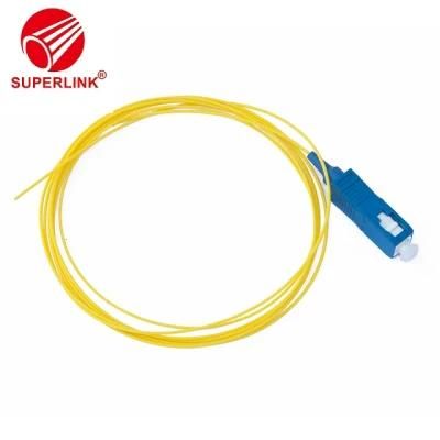 Simplex Fiber Optic Pigtail Sc LC St FC Upc APC Optical Fiber Patch Cord