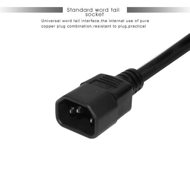 Computer Monitor Power Cord C13 to 14