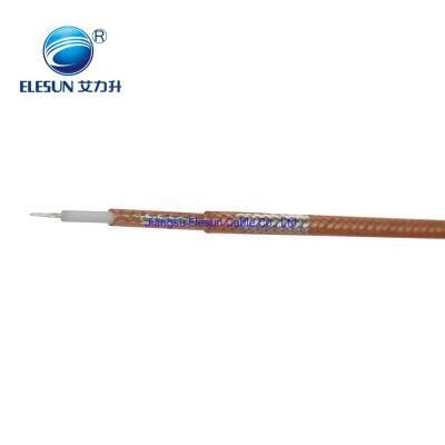 Factory OEM 50 Ohm Double Shielded Braiding Low Loss RF Coaxial Cable Rg400