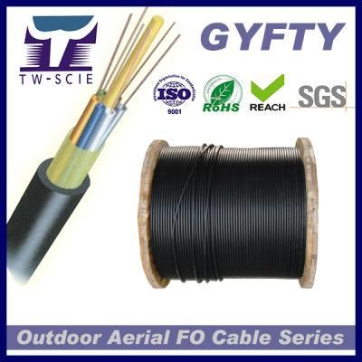 GYFTY Non-Metallic Aerial Fiber Optic Cable