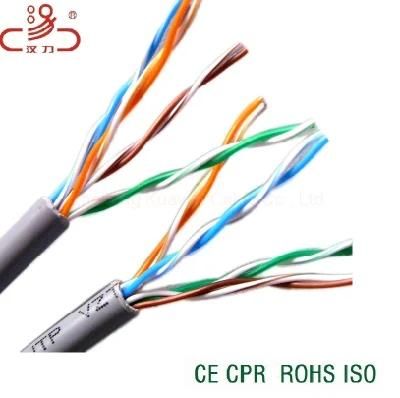 Communication Cable/ Connector/Cat5e Cable 4 Pair Cat5e LAN Cable /