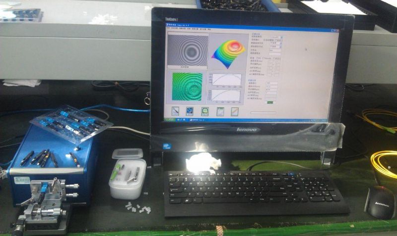 Singlemode 0.9/2.0/3.0mm Cable PVC/LSZH Sc/APC Fiber Optic 1m Pigtail